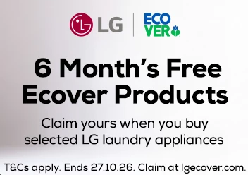 LG F4X7011TBB 11kg 1400 spin AI Direct Drive Washing Machine, Black A Rated