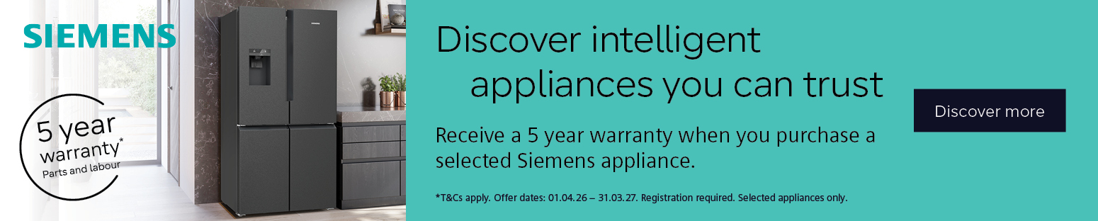 Siemens  5 Year Warranty Promo