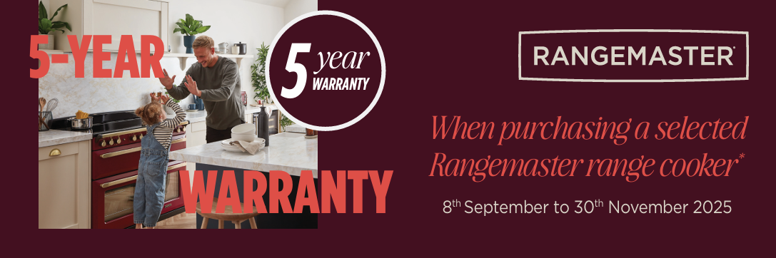 Rangemaster 5 Year Warranty Promo Rangemaster 5 Year Warranty Promo