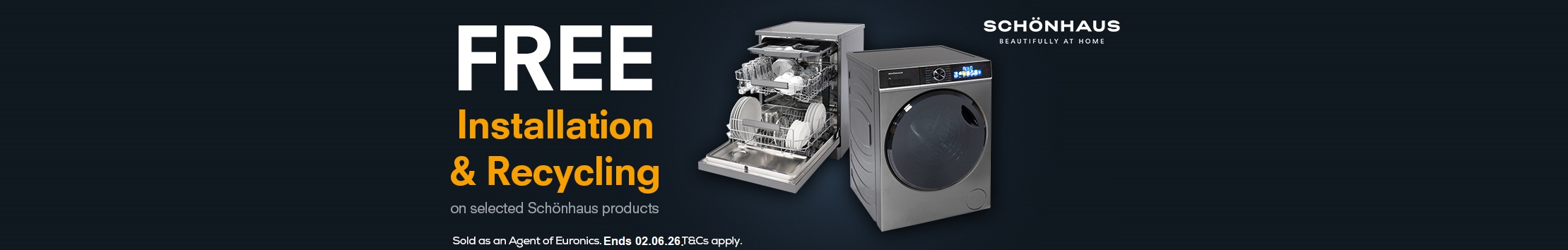 Schonhaus Free Install and Recycling