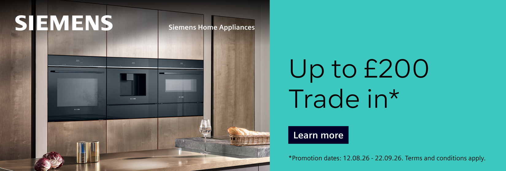 Siemens Trade In Promotion 12/08/2026- 22/09/2026