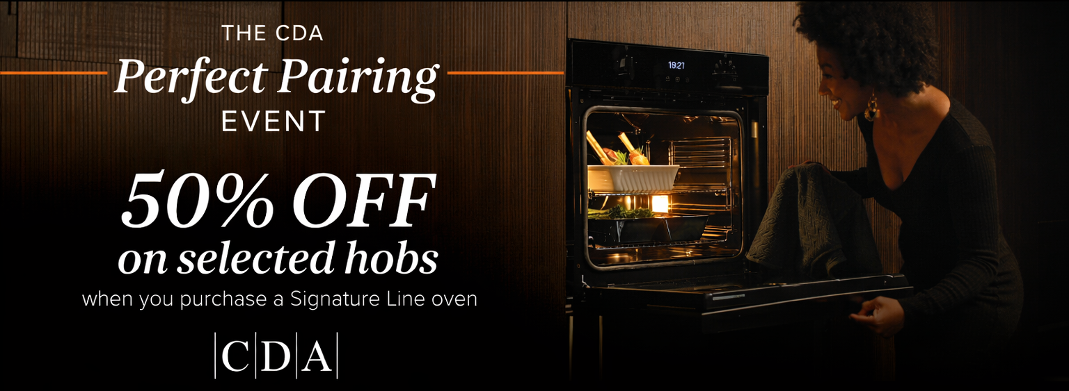 CDA Signature Line Collection Oven & Half Price Hob Promotion