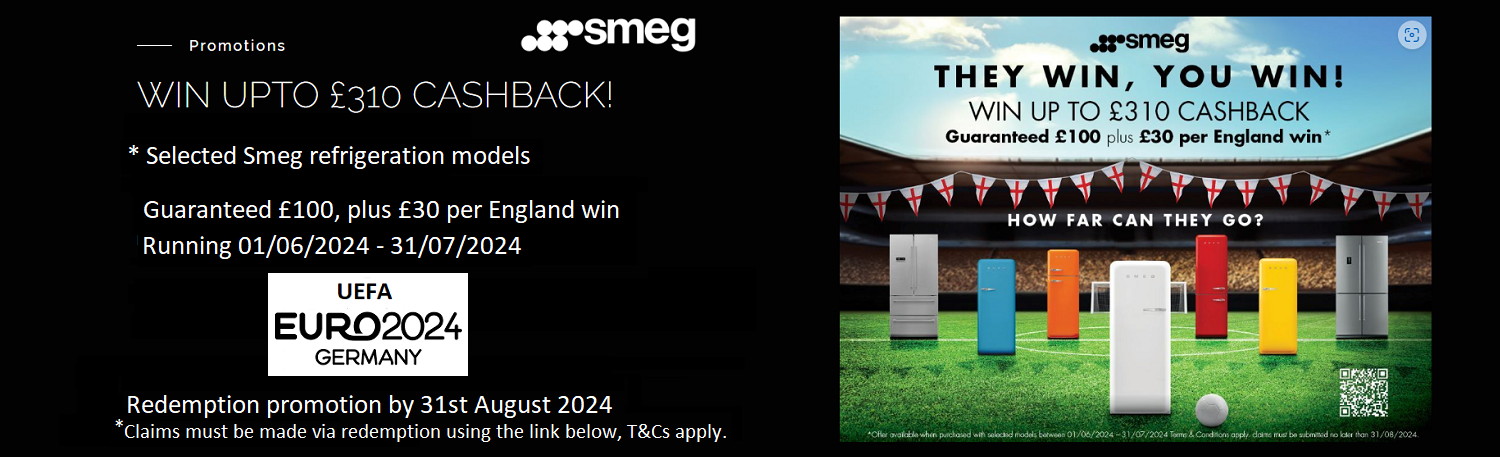 Smeg's England Cashback Promotion