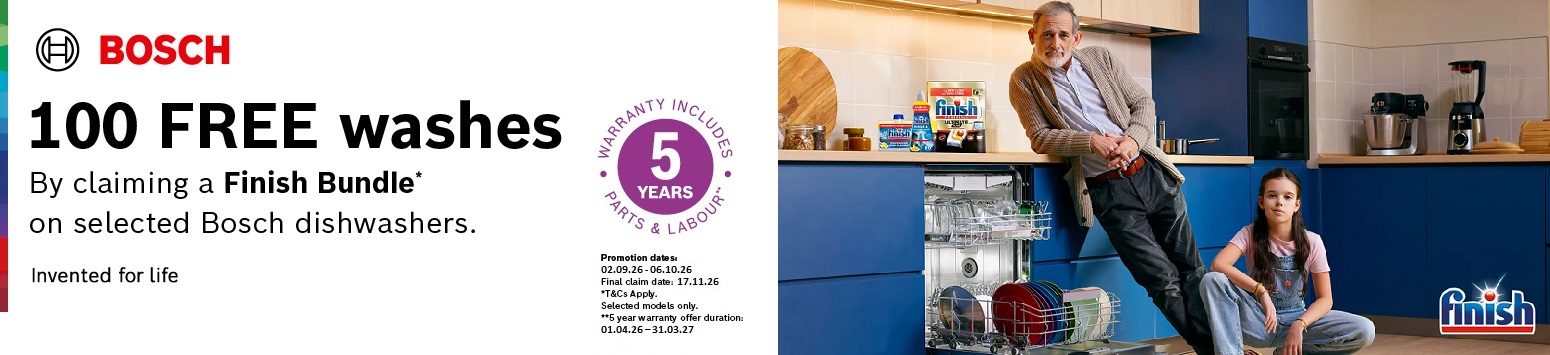 Bosch Dishwasher Gift with Purchase
