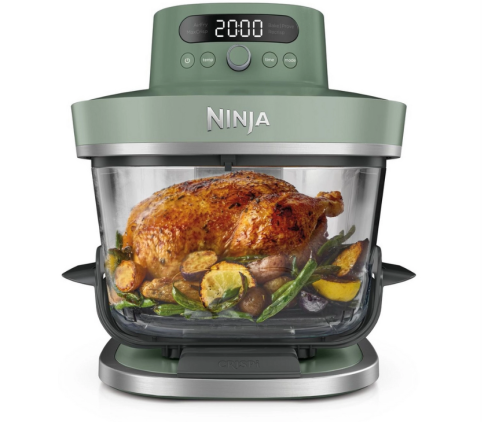 Ninja AS090UKGN CRISPi PRO 5-in-1 Glass Air Fryer - Green