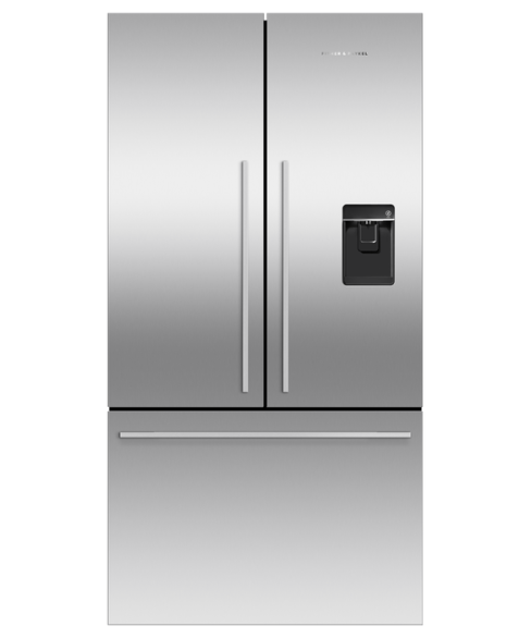 Fisher and Paykel RF540ADUX6 American Fridge Freezer, Plumbed, Stainless Steel, E Rated