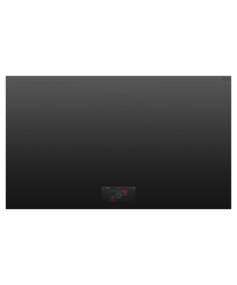 Fisher and Paykel CI905DTTB1 90cm Series 9 5 Zone Induction Hob, 2 SmartZones Black