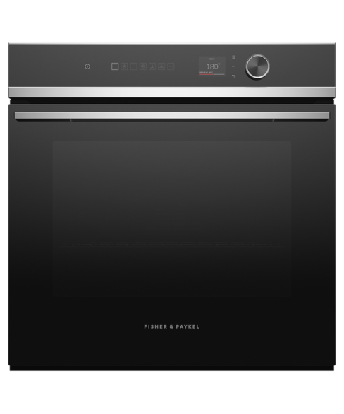 Fisher and Paykel OB60SD11PLX1 60cm Series 7 Contemporary Pyrolytic Oven, 11 Function Stainless Steel A Rated