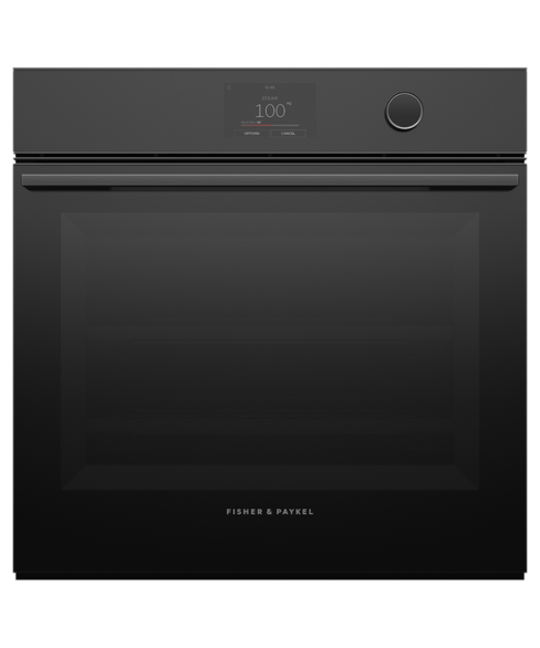 Fisher and Paykel OS60SMTDB1 60cm Series 11 Minimal Combi-Steam Oven, Black, A Rated