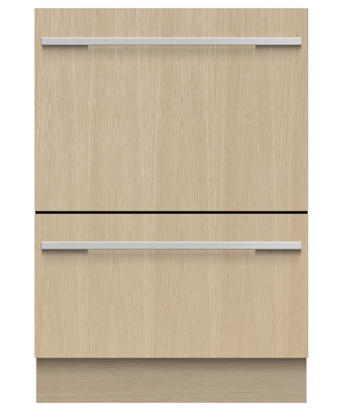 Fisher and Paykel DD60DTX6HI1 Series 11 Integrated Tall Double DishDrawer™ Dishwasher D Rated