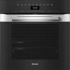 Miele H7464BP Pureline 76L Built-In Electric Single Oven with Pyrolytic Self-Cleaning- Clean Steel - A+ Rated