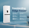 Fridgemaster MC55240DE Non-Plumbed Freestanding Fridge Freezer, Manual Defrost – White