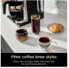 Ninja CFN802UK Capsule Pods & Filter Coffee Machine - Silver / Black