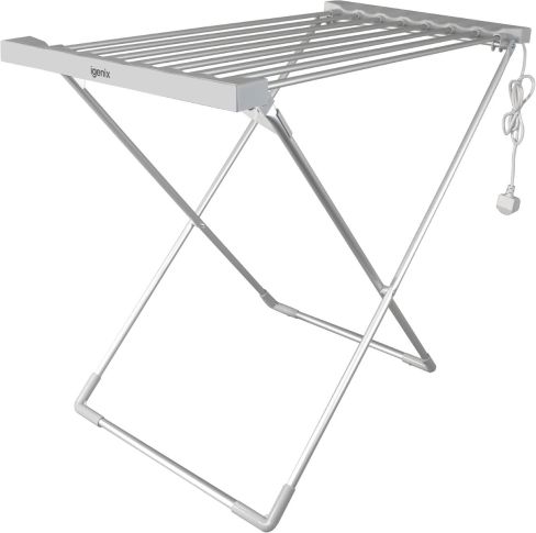 igenix IGHA068S Foldable Electric Heated Clothes Airer