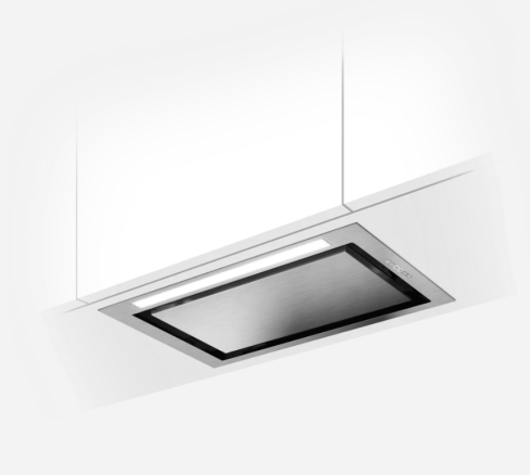 Elica SLK-ADV-PLS-S60 50cm Wide Built In Hood - Stainless Steel/ Glass  A Rated