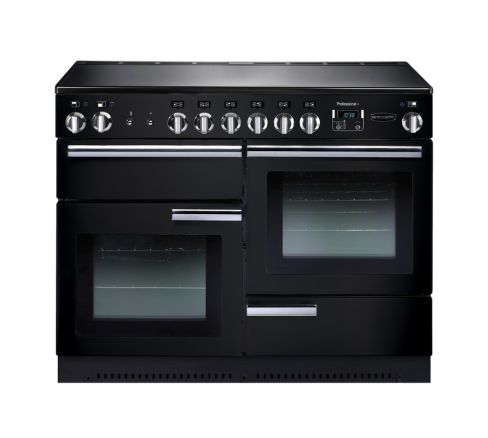 Rangemaster PROP110ECGB/C Professional Plus 110 Ceramic Black Range Cooker A Rated