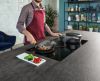 Elica NT-SWH-EVO-BL 83cm Wide Venting 4 Zone Hob - Black - A ++ Rated with 2 Bridge Zones