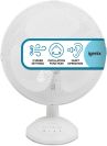 igenix DF1210 12 Inch Desk Fan, 3 Speeds, White