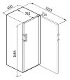 Liebherr WPBL5001 Freestanding Wine Cooler - Black F Rated