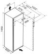 Liebherr FNB465I No Frost Tall Freezer in White, B Rated