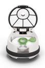 Sebo 90951GB AIRBELT D4 PREMIUM 2.0 Bagged Cylinder Vacuum Cleaner White