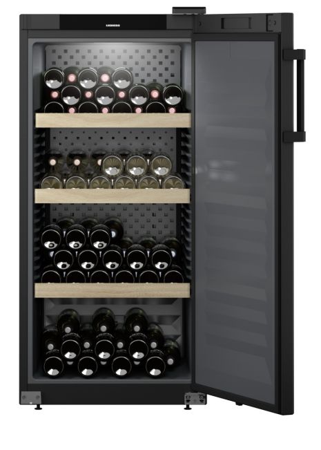 Liebherr WSBL4201 Freestanding Wine Cooler - Black D Rated