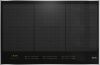 Miele KM7575FR 80cm Wide 6 Zone Induction Hob with 3 PowerFlex Cooking Areas - Black