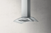 Elica REEF-A-ISLAND 90cm Wide Island Hood - Stainless Steel / Glass - A Rated