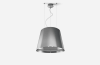 Elica JUNO-LED-SS 50cm Wide Suspended Island Hood, Stainless Steel A Rated