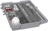 Bosch SPS4HMI14G 45cm Slimline Dishwasher 10 place settings Silver Inox D Rated