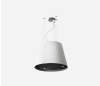 Elica EASY-UX-WH 50cm Wide Suspended Island Hood, White A Rated