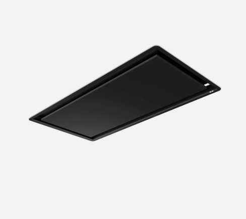 Elica ILLUS-PLS-RM-BK 100cm Wide Ceiling Integrated - Black - A Rated, for Remote Motor Setup (motor not included)