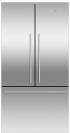 Fisher and Paykel RF610ADX6 American Fridge Freezer, Non-Plumbed, Stainless Steel, E Rated