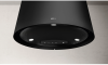 Elica EASY-UX-BLK 50cm Wide Suspended Island Hood, Black A Rated