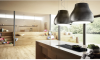 Elica SHINING-IRON 50cm Wide Suspended Island Hood, Dark Grey A Rated