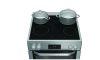 Hotpoint HDME6VDC2AX 60cm Double Oven Electric Cooker with Ceramic Hob - Stainless Steel A Rated