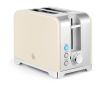 Swan ST19031CRM Solace 2 Slice Toaster - Cream