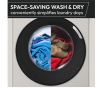 Hoover HGWD 485S8C-80 8kg-5kg/1400 Spin Washer Dryer - White