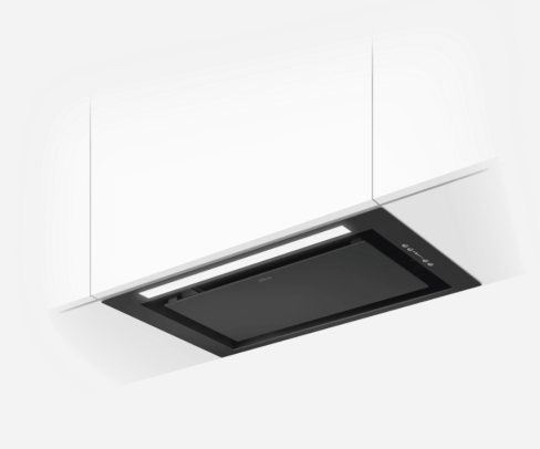 Elica LANE-60-BLK 50cm Wide Built In Hood - Black B Rated