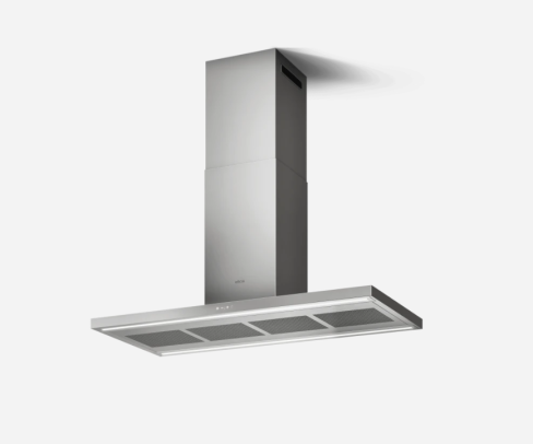 Elica THIN-ISLAND 120cm Wide Island Hood - Stainless Steel - A Rated