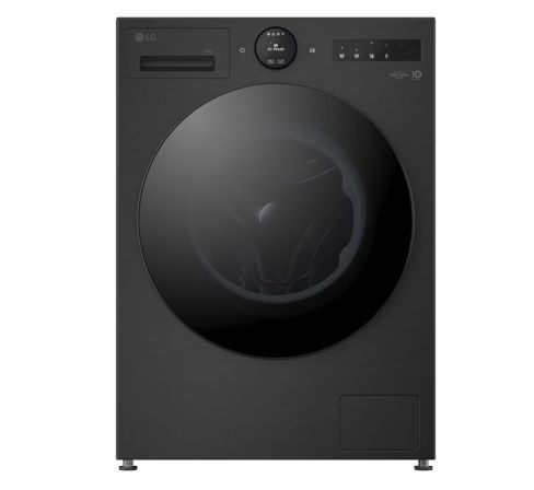 LG F4X7013TBB 13kg, 1400spin  AI Direct Drive Washing Machine, Black A Rated