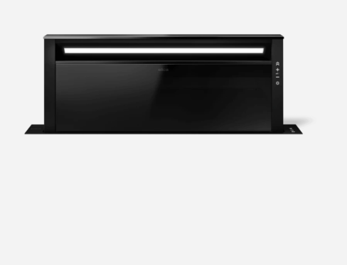 Elica GETUP-BLK 85cm Wide Down Draft Extractor - Matte Black - A Rated