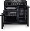 Rangemaster COT90DFPCBL/CM1 Freestanding Dual Fuel Cooker