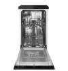 CDA SCD4509 Built-In Fully Int. Slimline Dishwasher, 9 Place Settings, E Rated