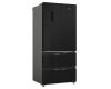 Hotpoint HPG26513XK5E Dual No Frost American Fridge Freezer with VitalCare - Black Steel - D Rated