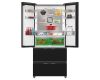 Hotpoint HPG26513XK5E Dual No Frost American Fridge Freezer with VitalCare - Black Steel - D Rated