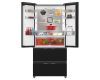 Hotpoint HPG26513XK5E Dual No Frost American Fridge Freezer with VitalCare - Black Steel - D Rated