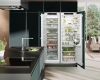 Liebherr IXRFS5125 Side-by-Side combination Integrated NoFrost Sliding Hinge Fridge Freezer