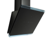 CDA EXG60BL 60cm Angled Chimney Cooker Hood - Black A Rated