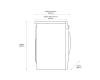 Samsung WW90DG6U85LBU1 9kg 1400 Spin Washing Machine - Black A Rated